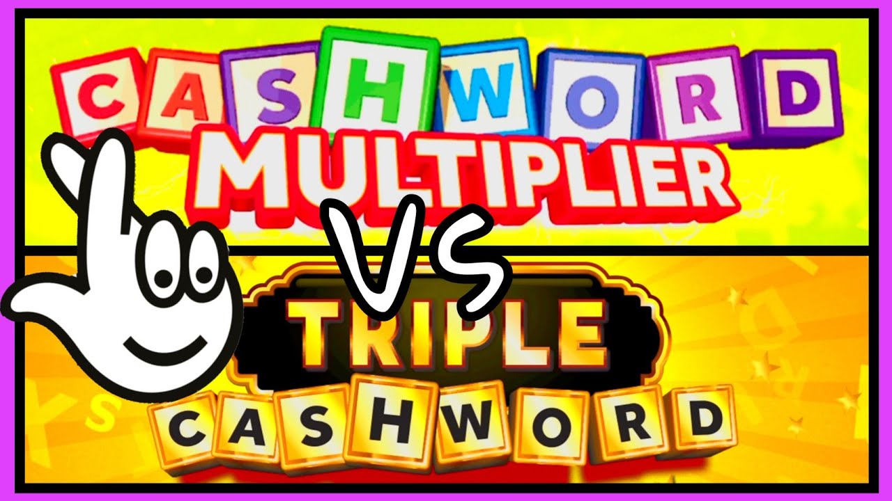 Cashword multiplier vs triple cashword yellow! Online Scratch Cards | Bierans Cards