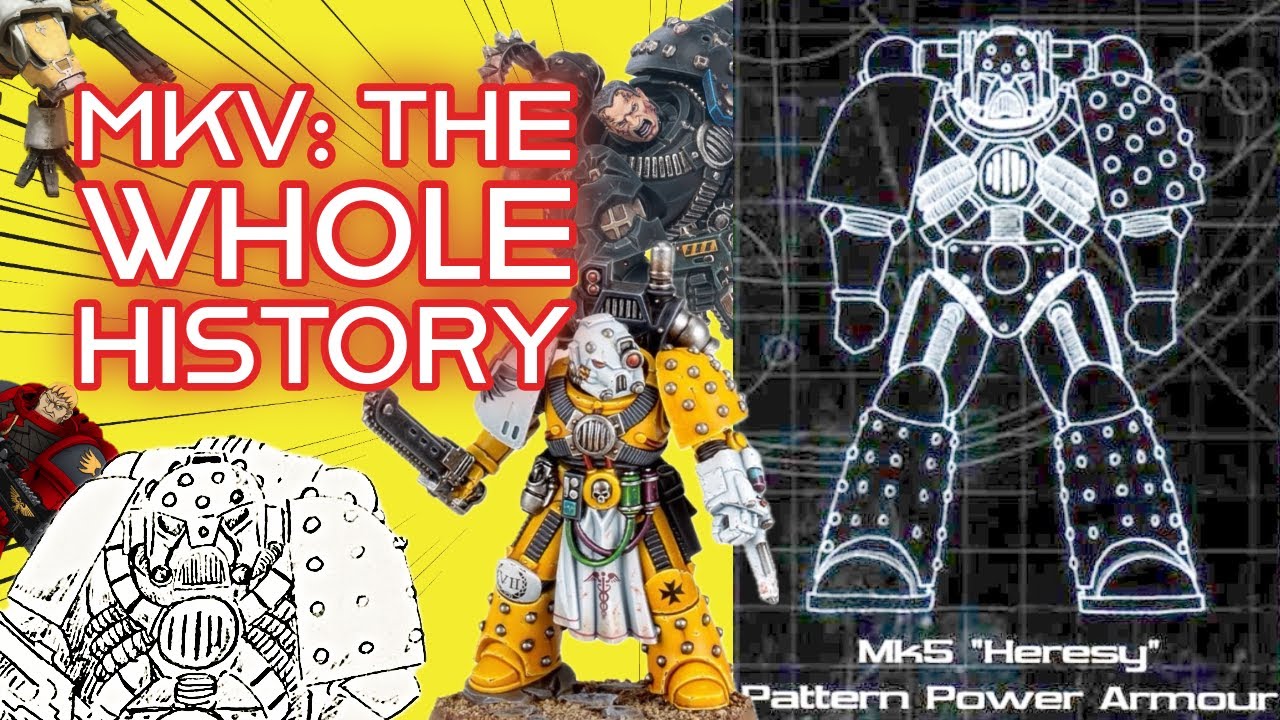 Legion of Cheese 5: MKV Heresy Armour Design History and its Future?