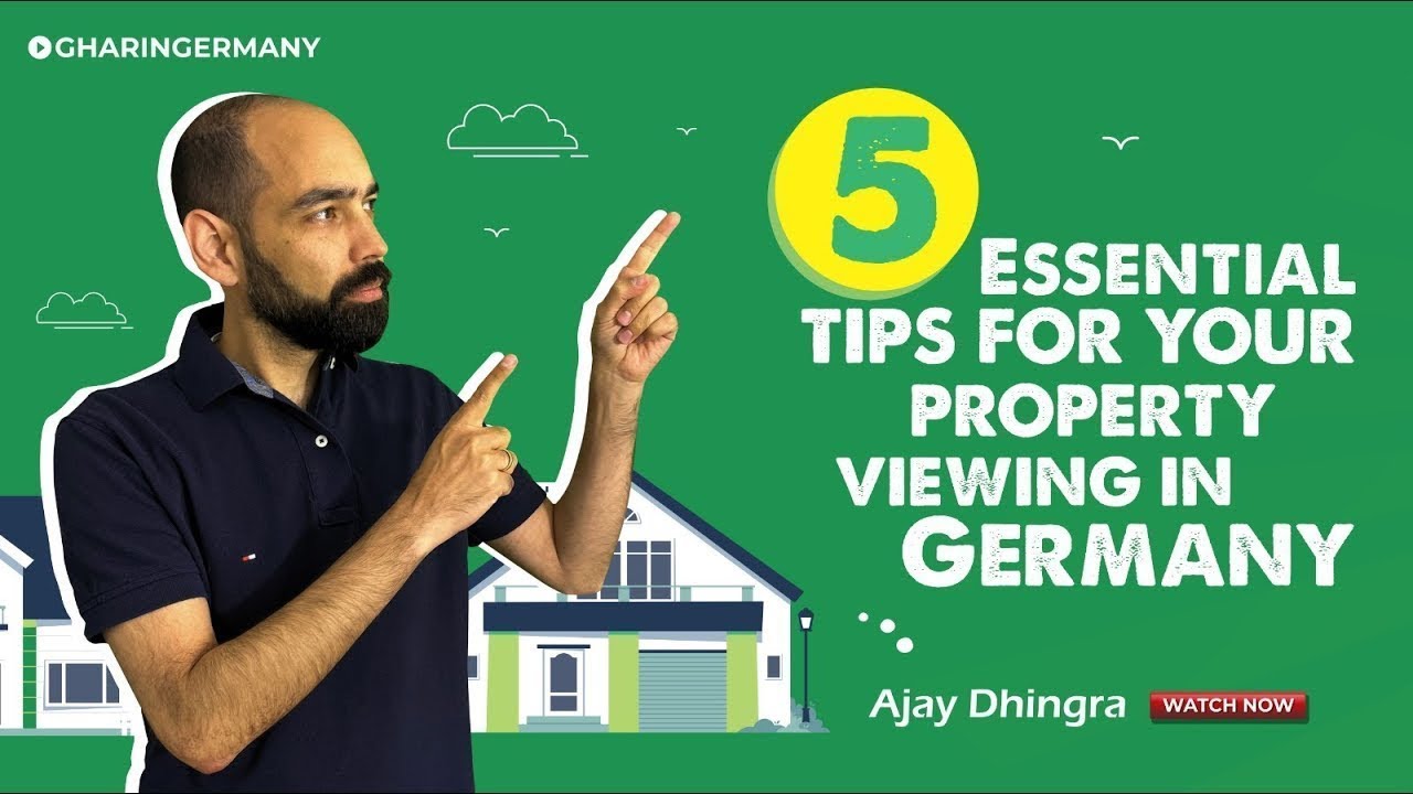 5 Essential Tips for Your Property Viewing in Germany | What to Look for Before Buying