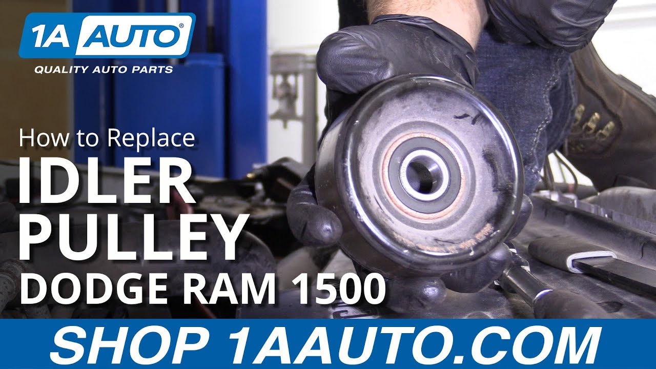 How to Replace Idler Pulley 94-02 Dodge Ram 1500