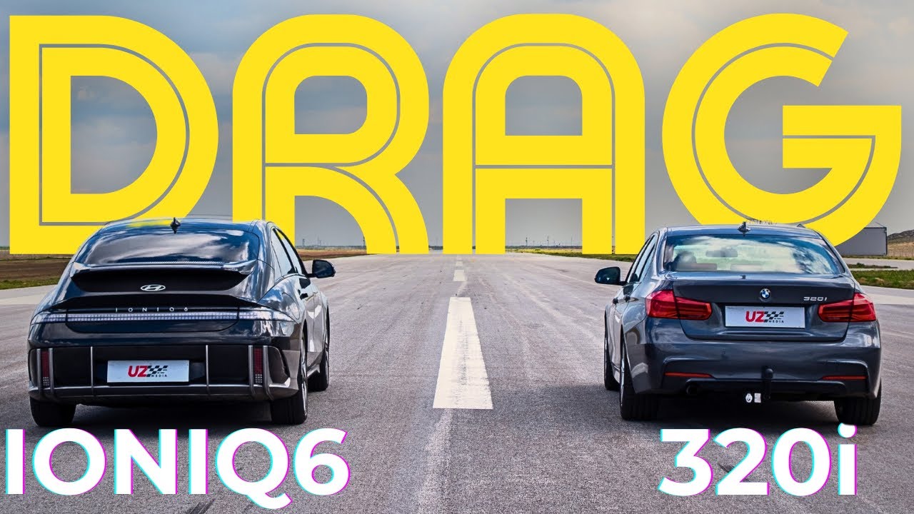 DRAG YARIŞI: Hyundai Ioniq6 vs BMW 320i ED | Elektrikli vs Benzinli