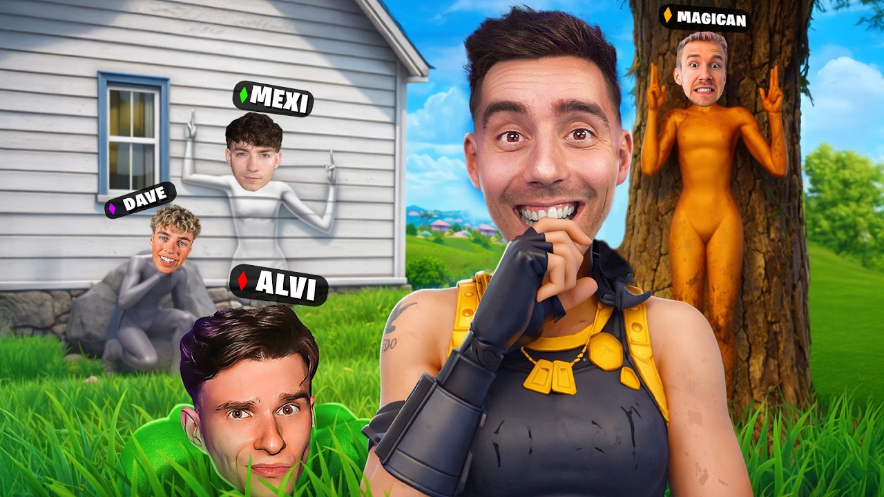 Das CREATOR FARBEN HIDE & SEEK in Fortnite!🟢🔵🔴