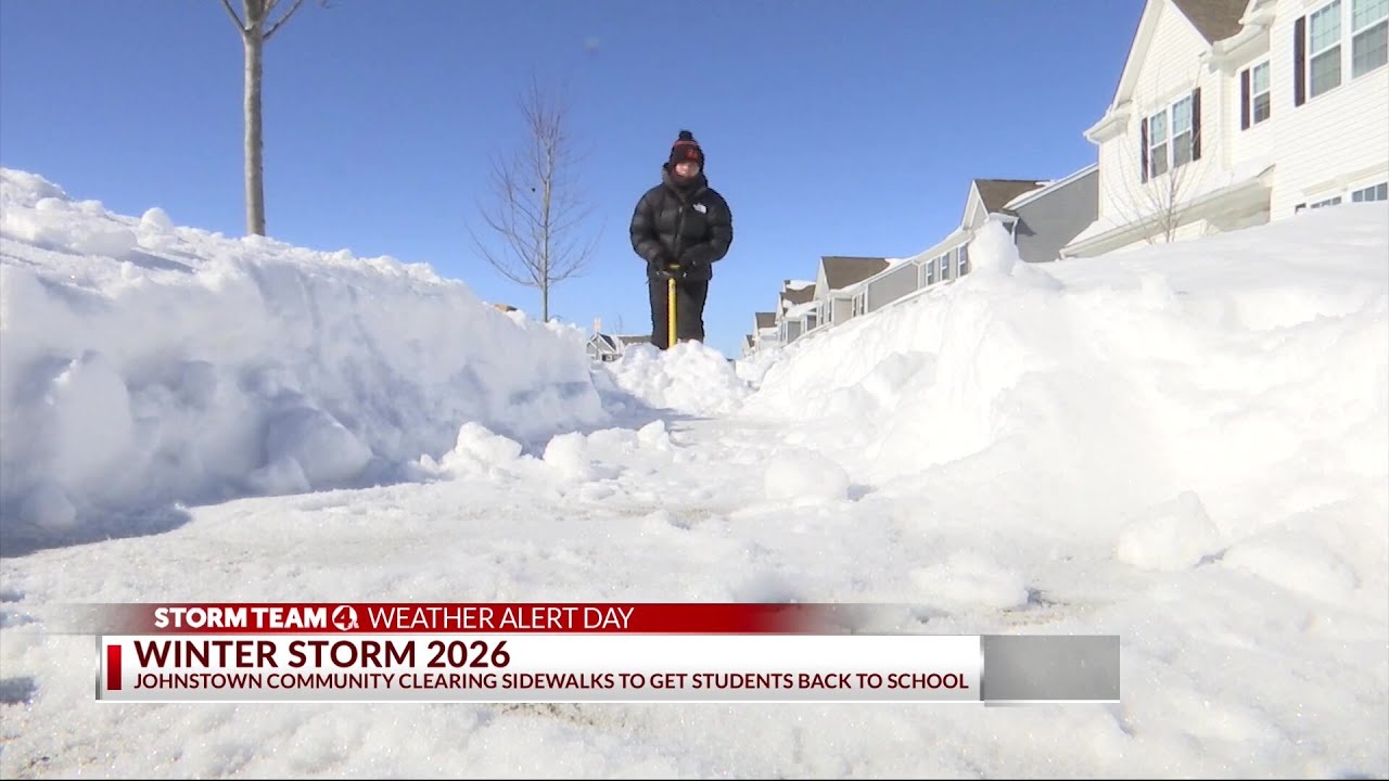 Johnstown community rallies to clear snow