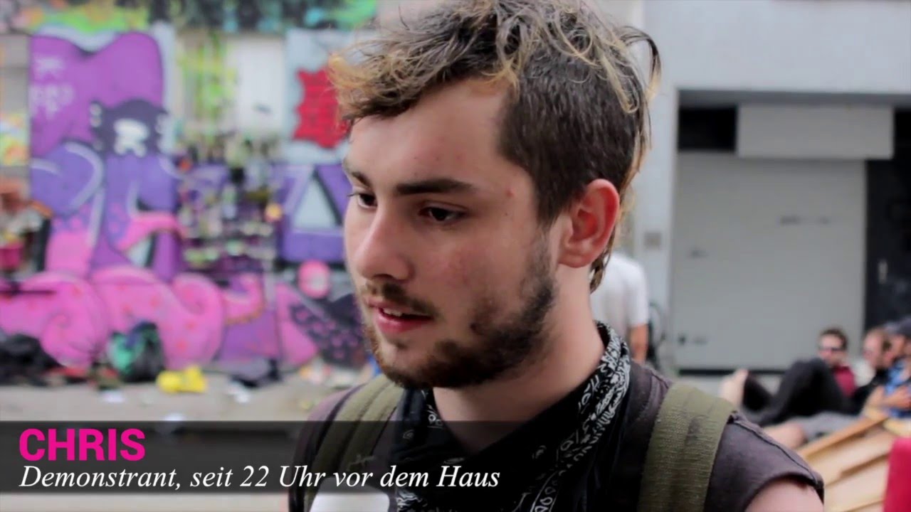 Räumung der Pizzeria Anarchia 2013 in Wien