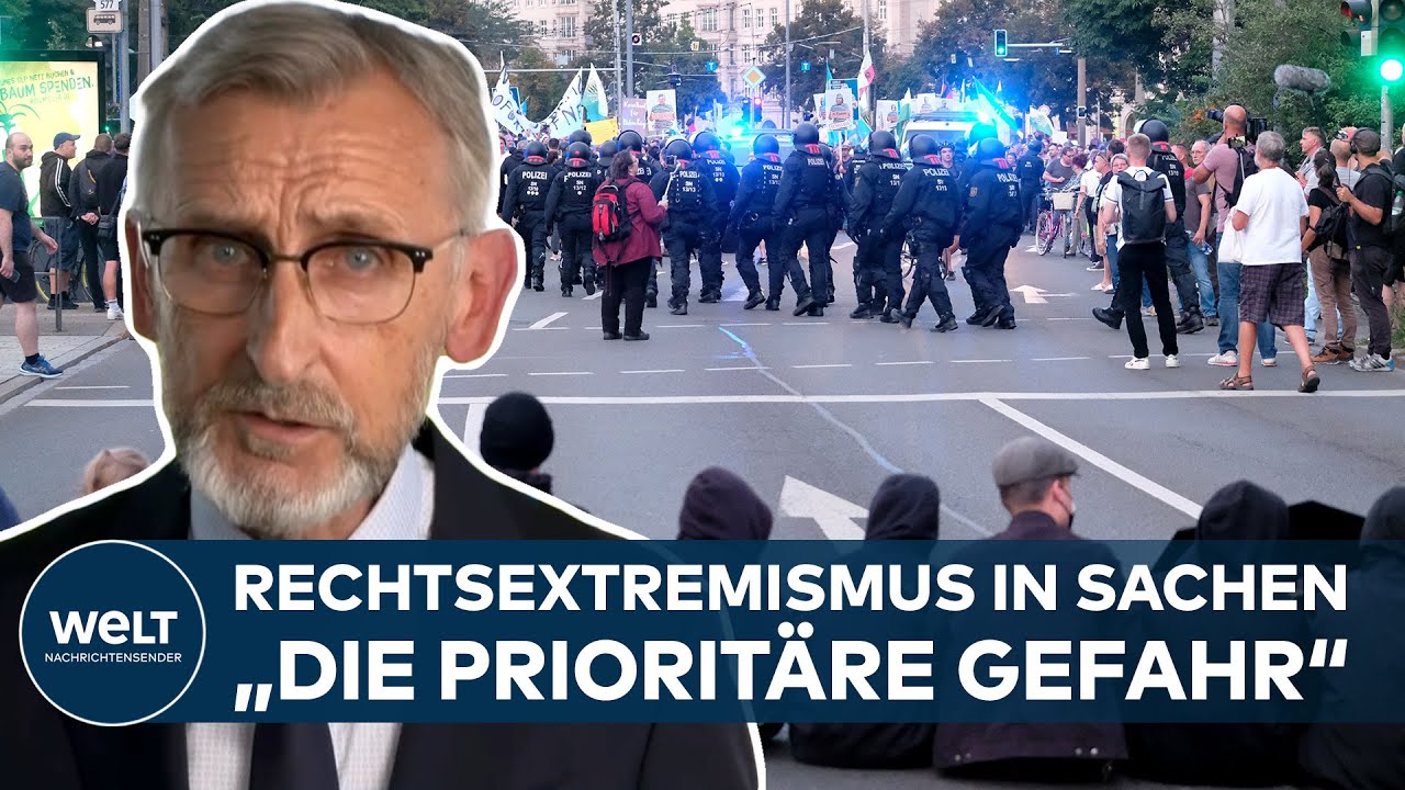 INNENMINISTER SACHSEN: „Habe beides - den Links- und den Rechtsextremismus - als Hotspot im Land“