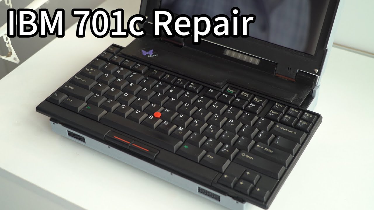 Using 3D printing technology to restore an IBM 701C that only had a keyboard left.