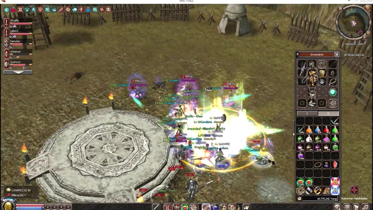 [Metin2.PT] LUN4TlC vs Milicia