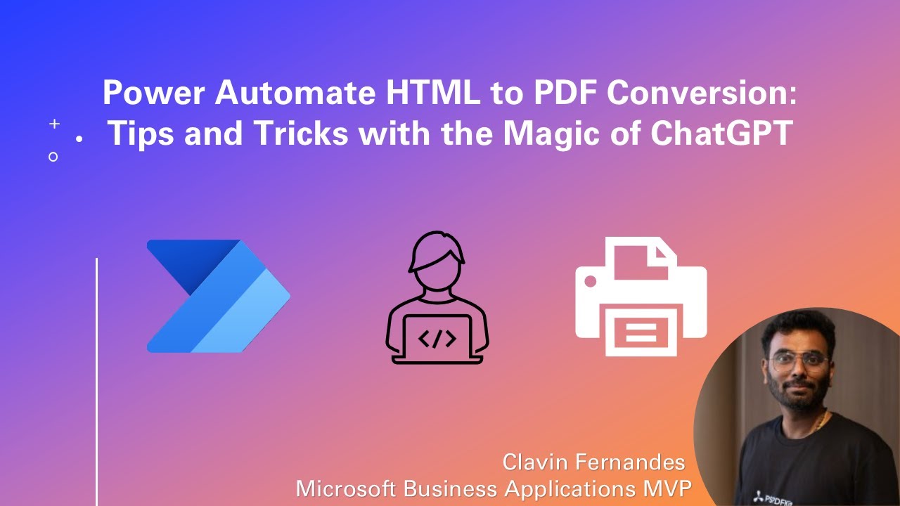 Советы по автоматическому преобразованию HTML в PDF с помощью ChatGPT