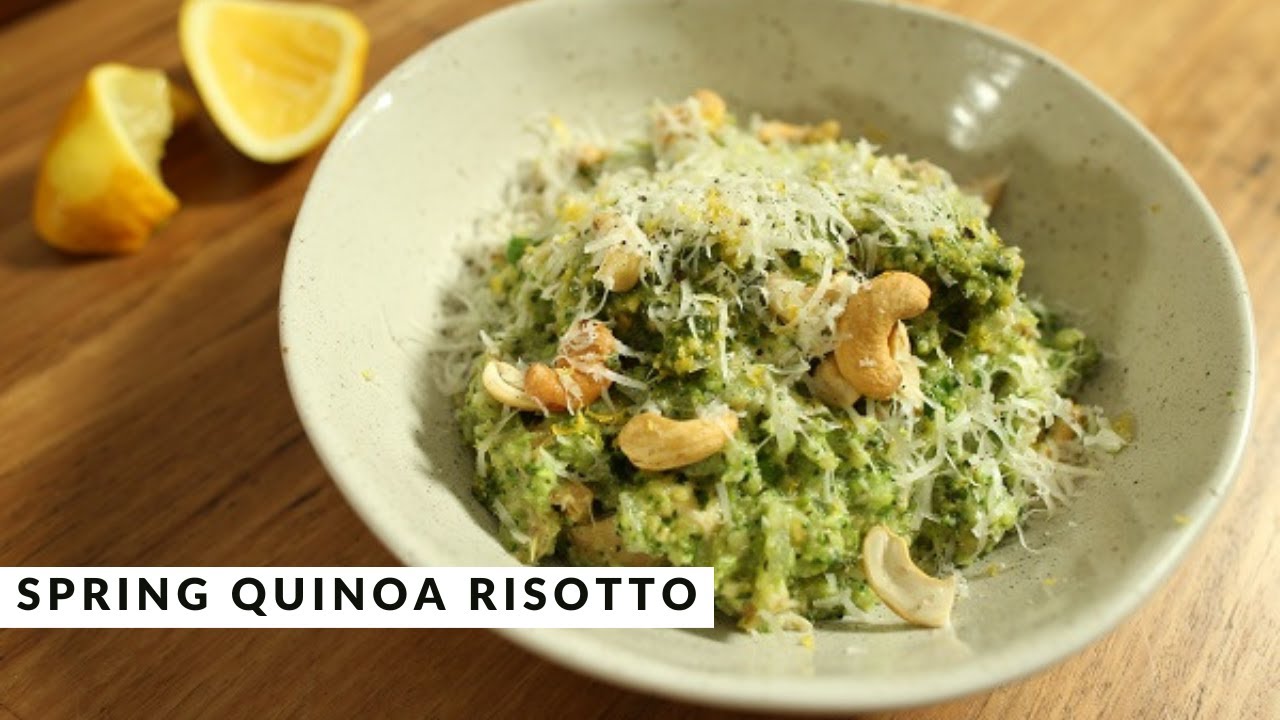 Spring Quinoa Risotto by Courtney Roulston