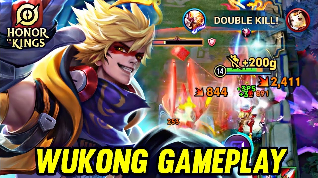 HOK : WUKONG GAMEPLAY | IN JUNGLE - HONOR OF KINGS