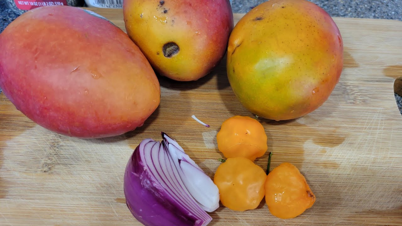 Chuletas en salsa de mango🥭🌶 habanero super facil y bien jugosas