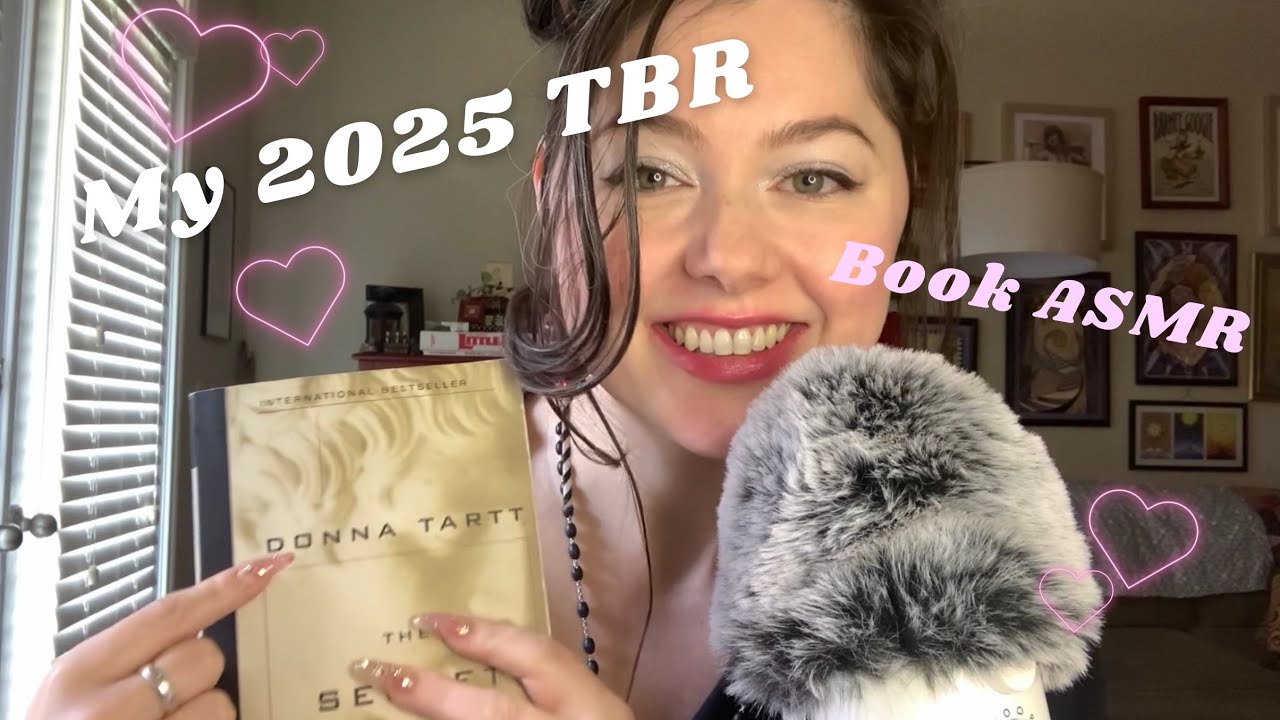 My 2025 TBR List | Book ASMR