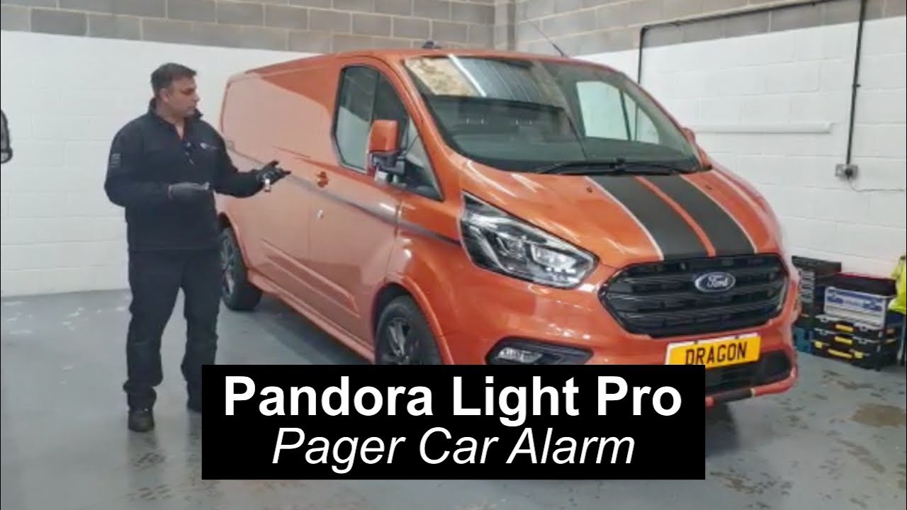 Pandora Light Pro – Pager Car Alarm | See Notifications on Hand Held Remote | Dragon Car Alarms