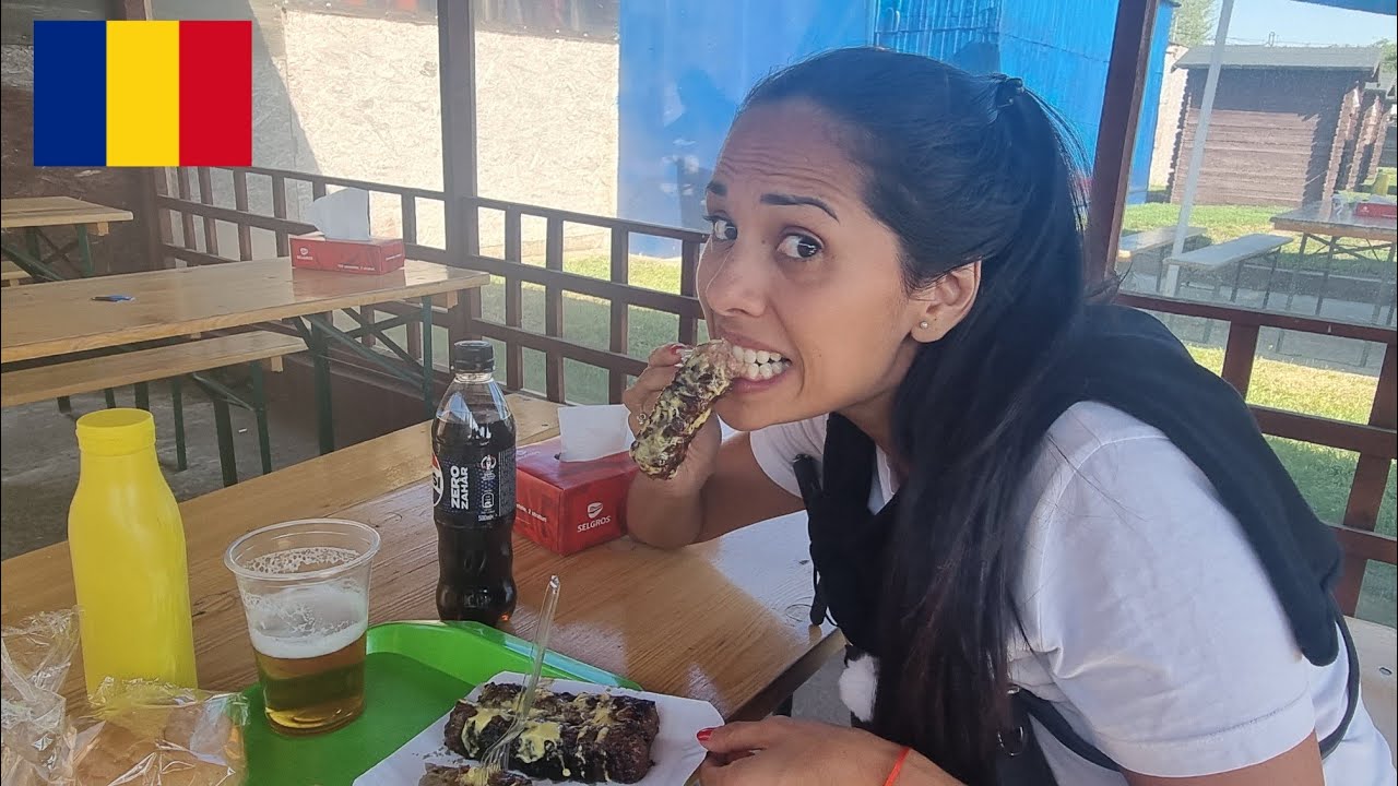 Probé comida callejera en el Obor de PLOIEȘTI | Un viaje en el tiempo 🤯