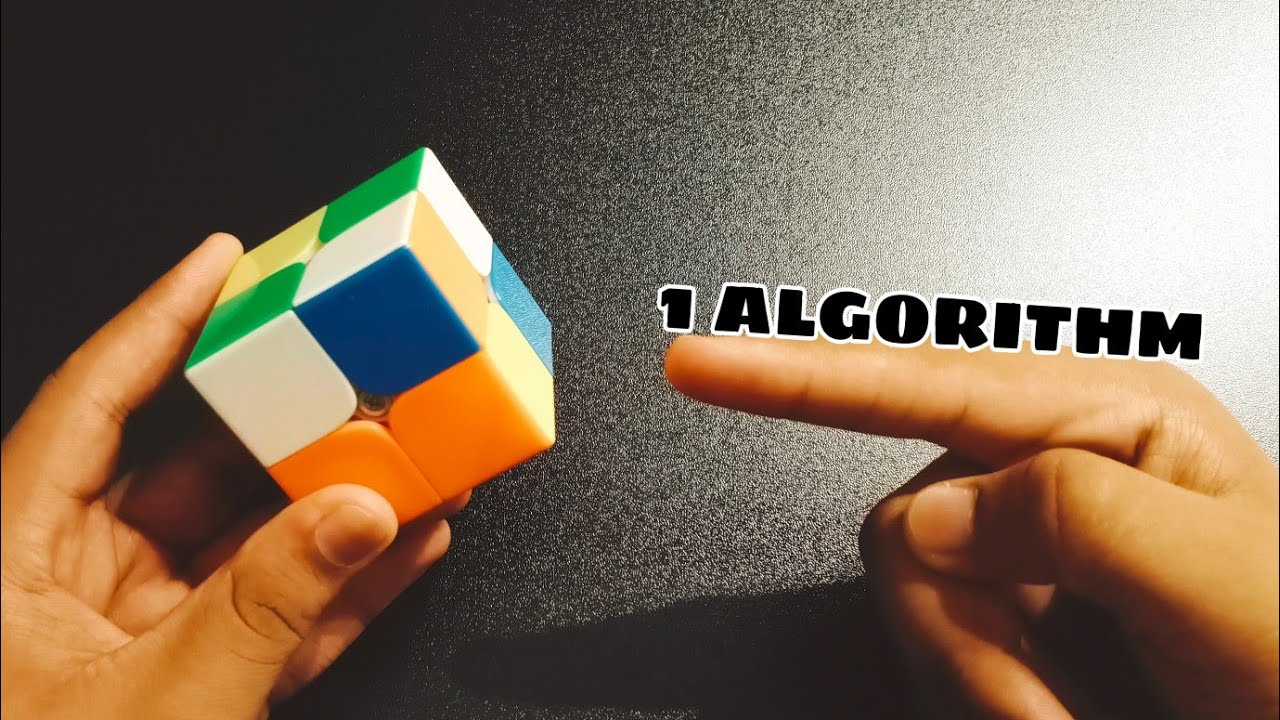 How to Solve a 2x2 Rubik's Cube (Only 1 Algorithm)