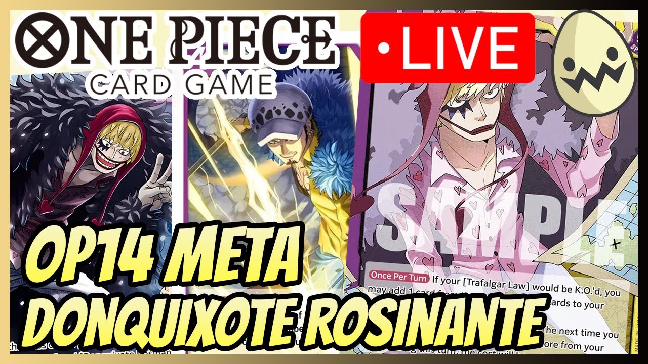 One Piece Card Game: OP14 Donquixote Rosinante Testing!