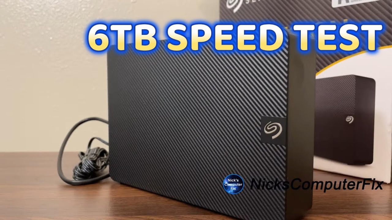 Обзор жёсткого диска Seagate 6 ТБ Expansion HDD: распаковка, настройка и тест скорости в реальных...