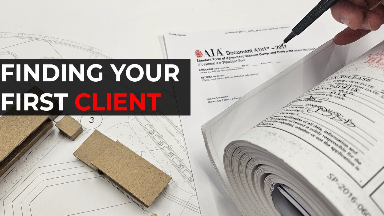 Finding Clients When You’re Just Starting Out in Architecture