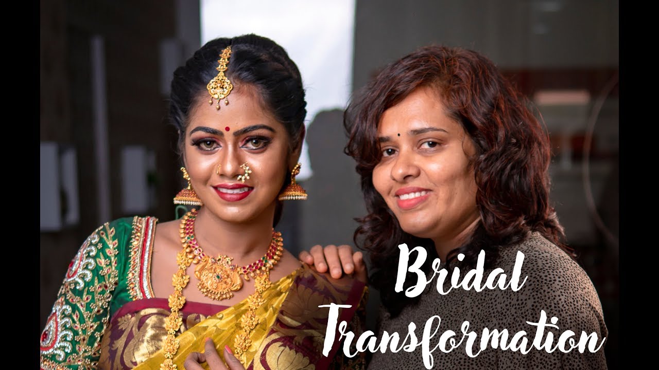 South Indian Bridal MakeOver | Dark Skin Makeover | Ponni Bridal Makeup Artistry | MUA in Chennai