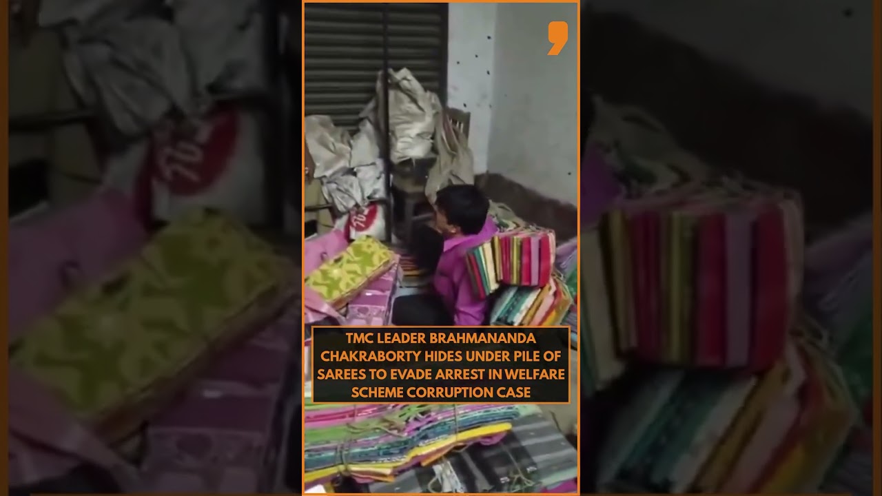 TMC Leader Found Hiding Under Sarees During Arrest in West Bengal's Howrah