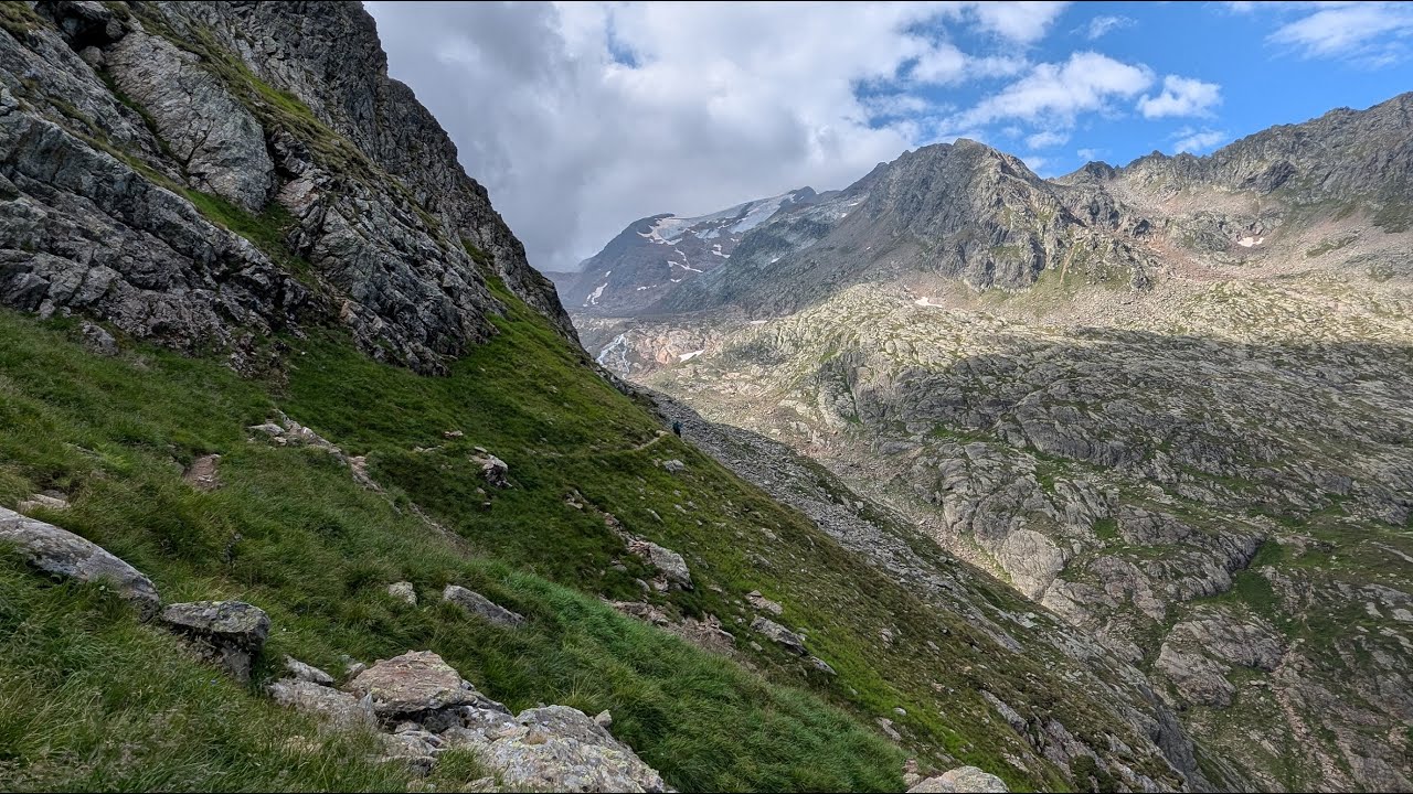 LNB Tour 2024 Tag 6-24.08.2024 Abstieg von Bremer Hütte nach Gasteig