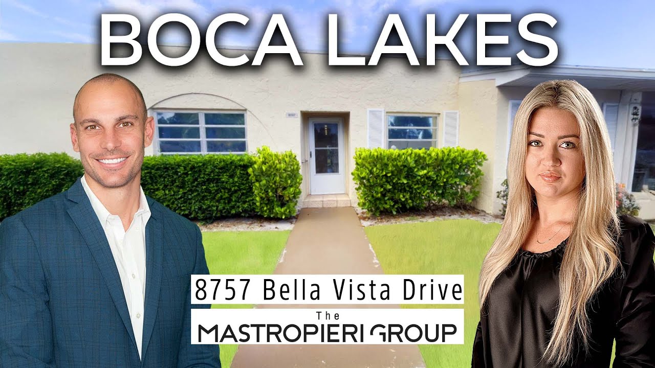 Boca Raton Home Tour | Boca Lakes | 8757 Bella Vista Dr