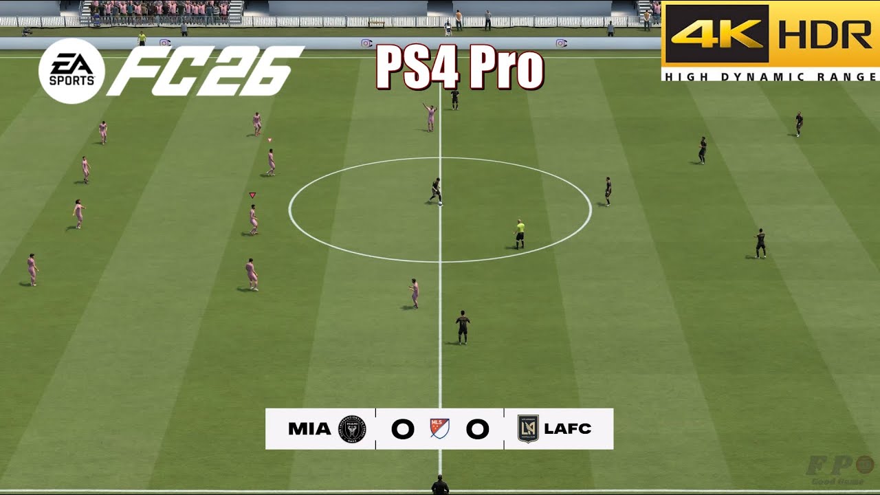 FC 26 PS4 Miami против LAFC &mdash; Месси против Сына | Геймплей [4K HDR]