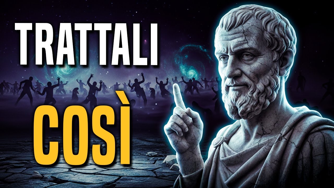 TRATTALI come se non Esistessero: Il Segreto dell'INDIFFERENZA per diventare INTOCCABILE | Stoicismo