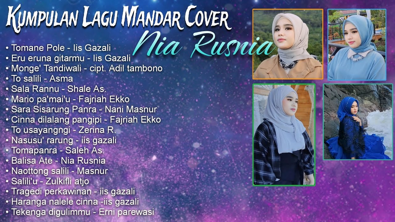 KUMPULAN LAGU MANDAR NIA RUSNIA COVER | FULL ALBUM 1 JAM