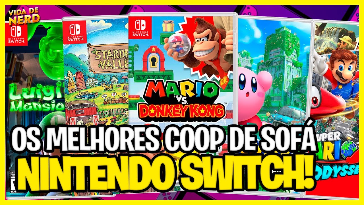 OS MELHORES JOGOS COOP NINTENDO SWITCH