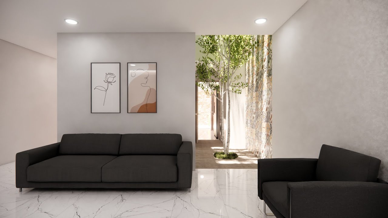 CASA PEQUEÑA 6x12  - 2 PISOS CON 3 DORMITORIOS