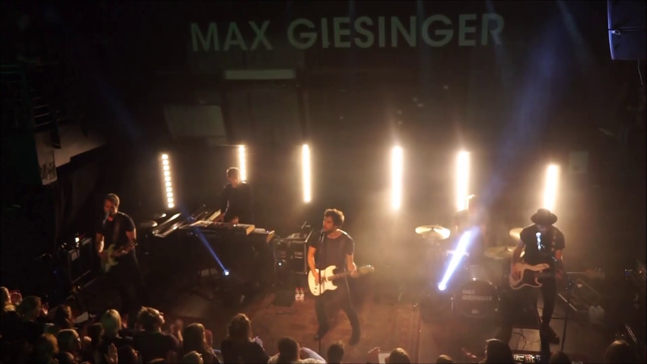 Barfuss und allein - Max Giesinger & Band, Flensburg, 24.2.2017