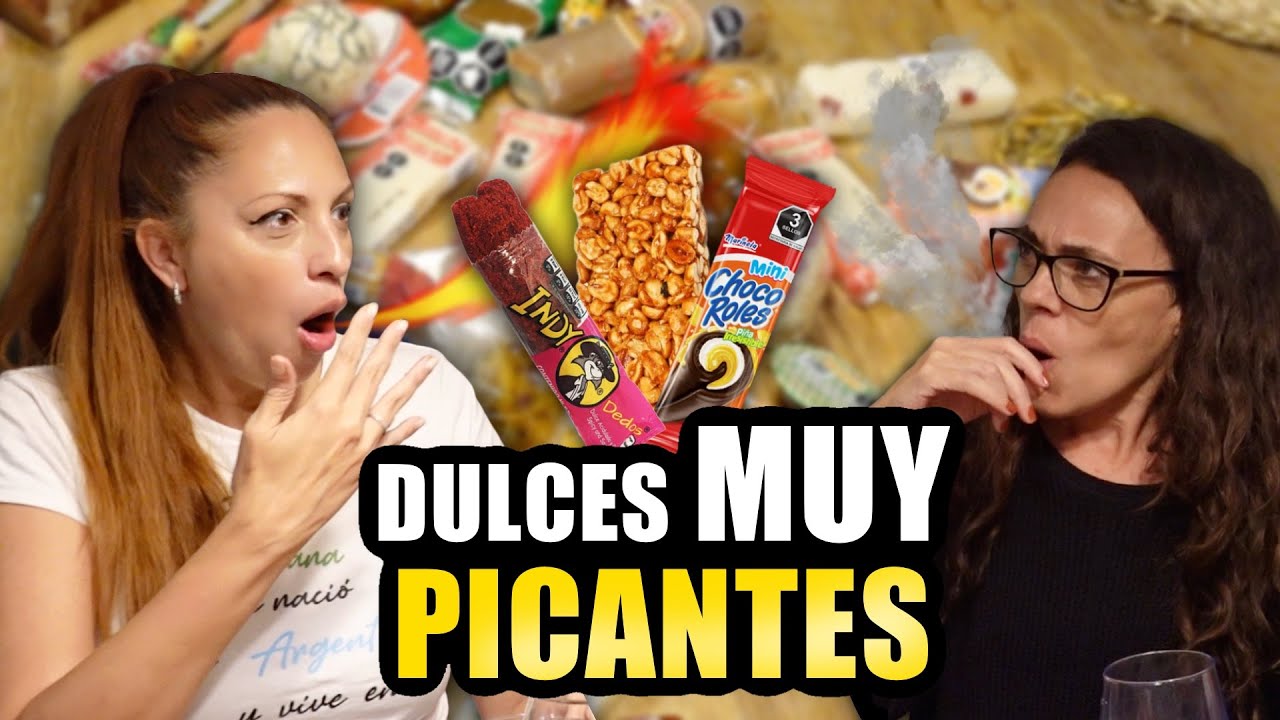 ENCHILO A MIS AMIGOS ESPAÑOLES CON DULCES MEXICANOS! | Ceci Dover Reacciona