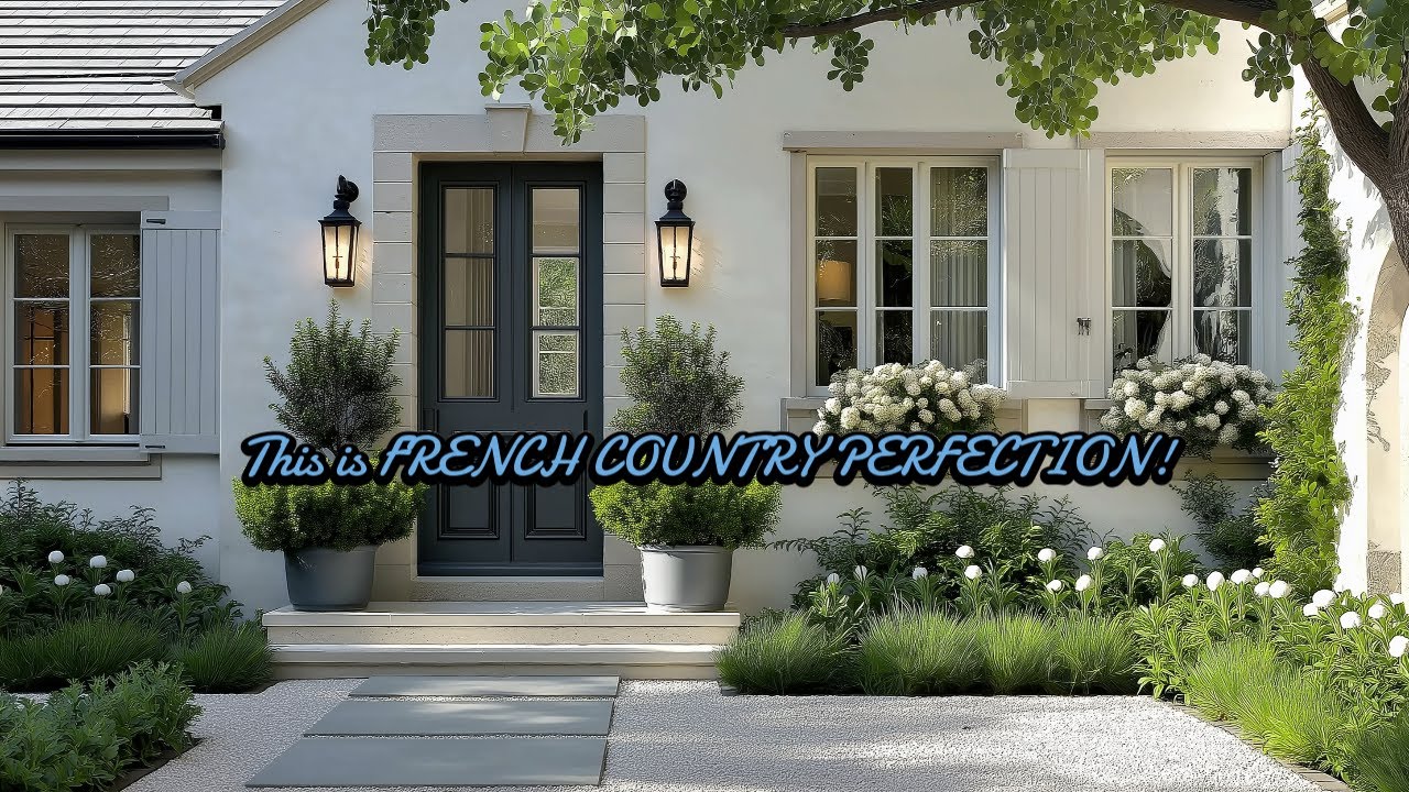The Perfect French Country Style: Creating a Balanced Decor with Classic Style and Luxury Accent.