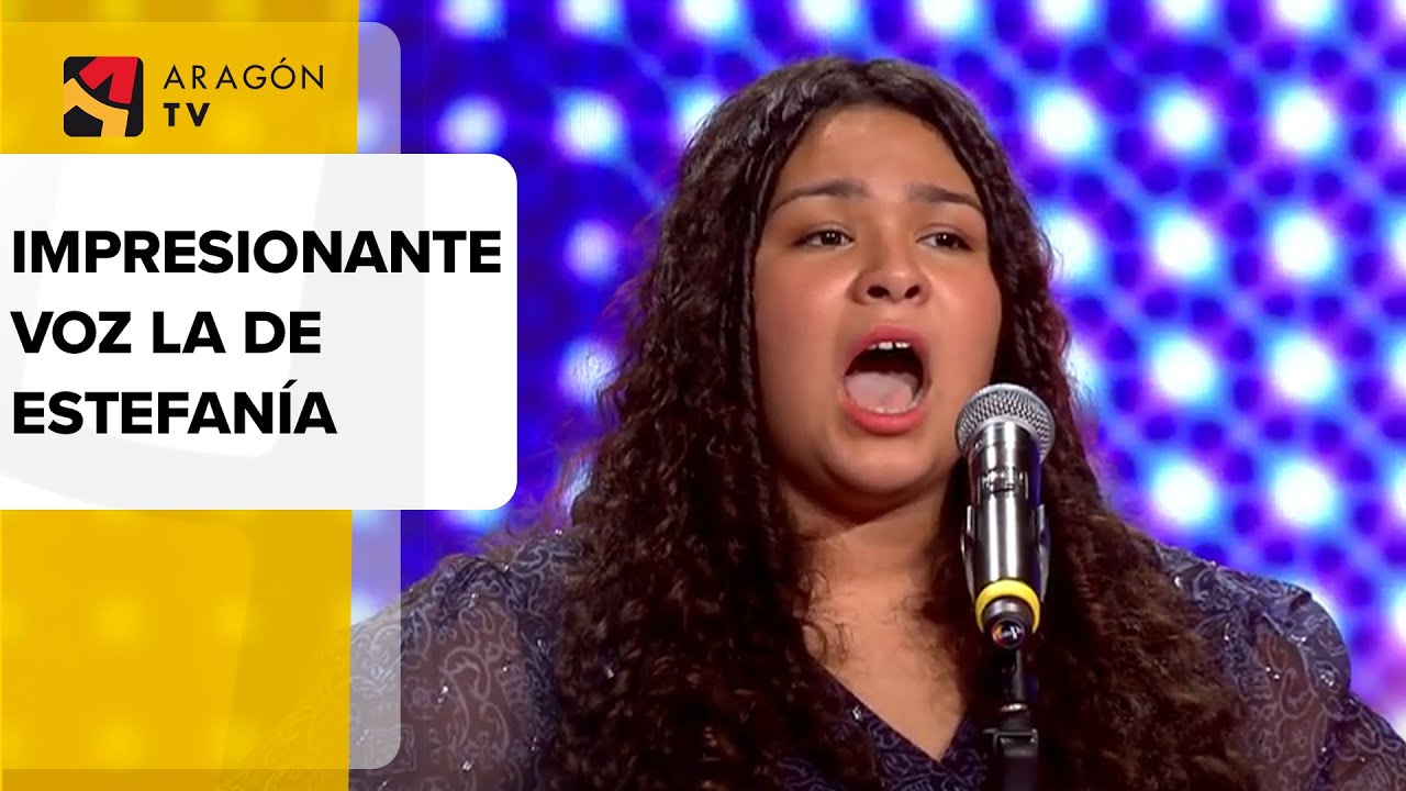 🎙️ Impresionante voz la de Estefanía 😲
