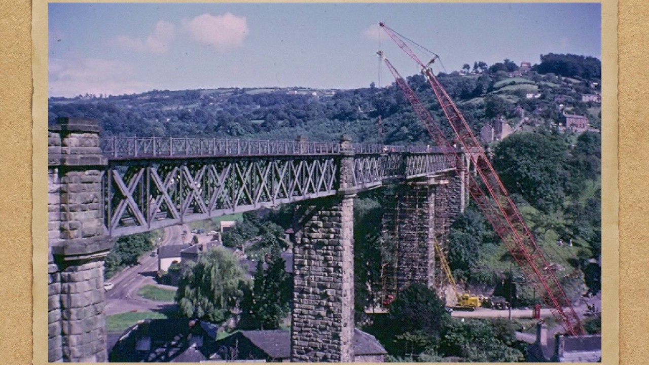 Demolition of Lydbrook Viaduct