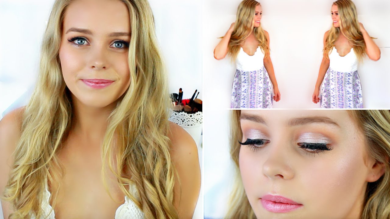 GRWM - Valentine's Day Makeup, Hair & Outfit