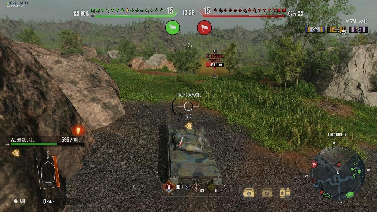 WoT Ps5 VZ 68.SQUALL 4 Kills 3100 Damage Ace Tanker