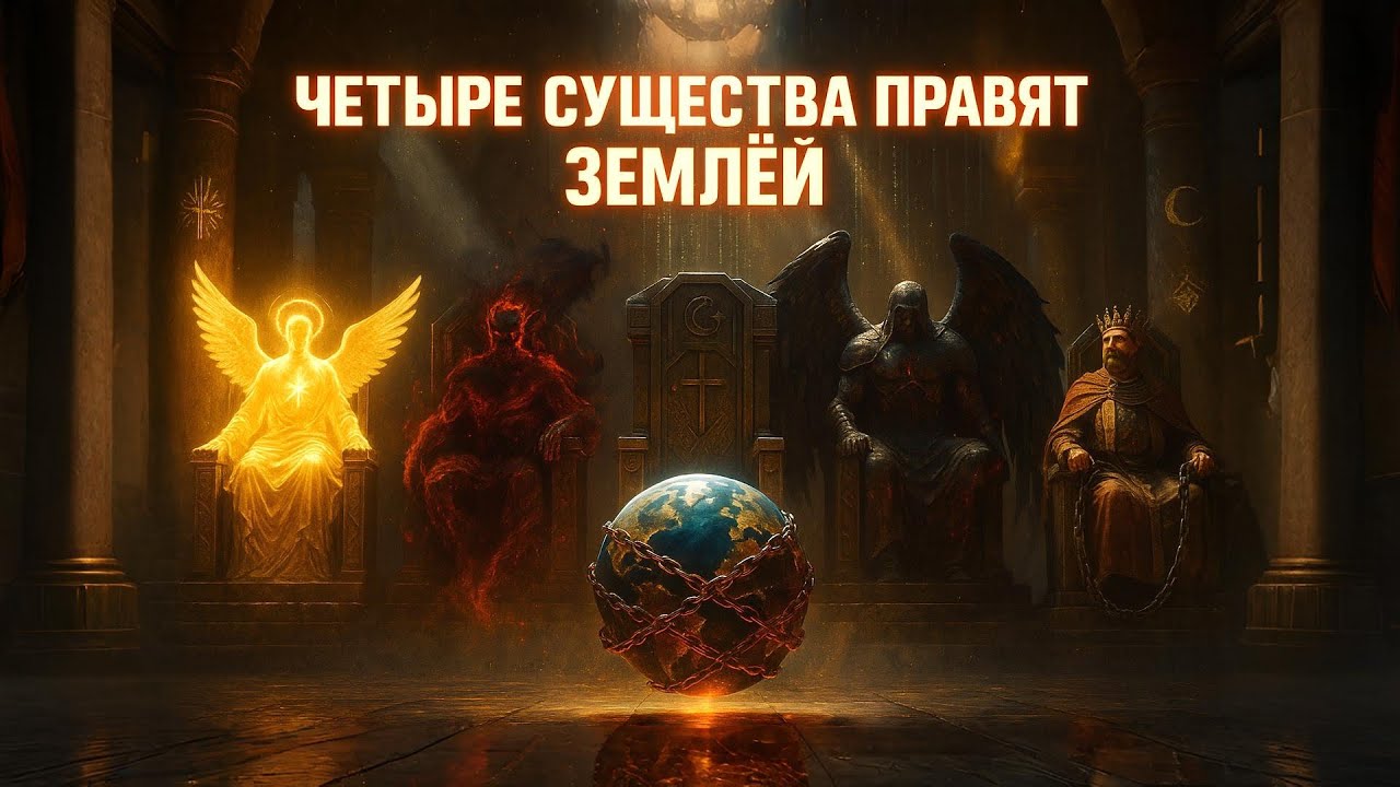 Землей ПРАВЯТ 4 Существа, Описанные в Древних Писаниях!