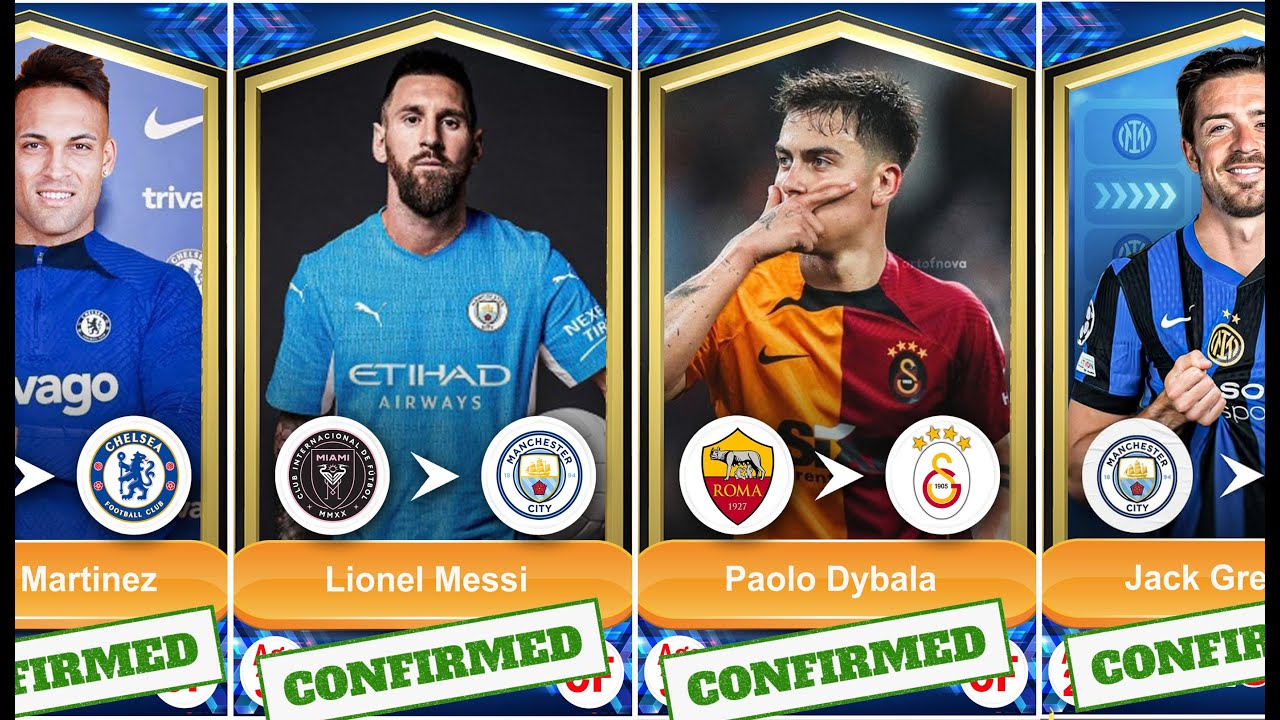 🚨THE LATEST CONFIRMED TRANSFER NEWS AND RUMOURS TRANSFERS WINTER 2025|Messi✔️Grealish✔️Skriniar✔️