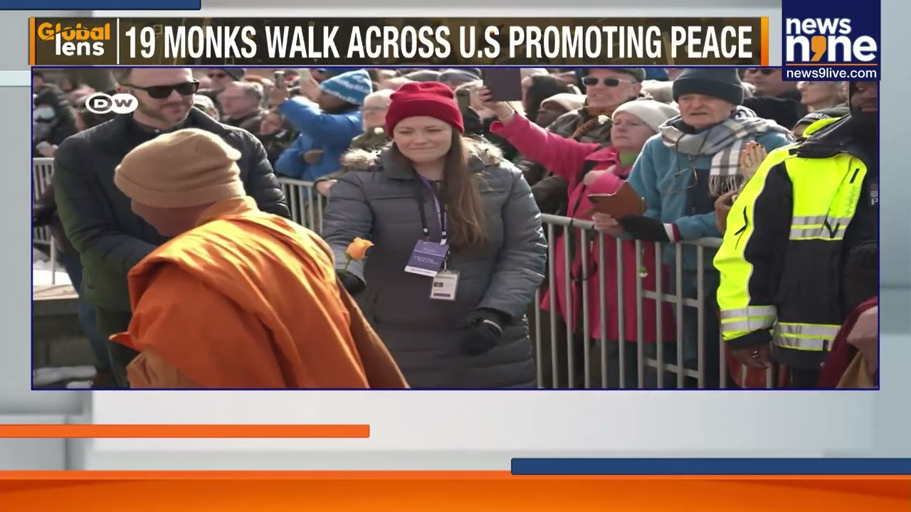Vietnamese Buddhist Monks Reach Washington After 108-Day Peace Walk