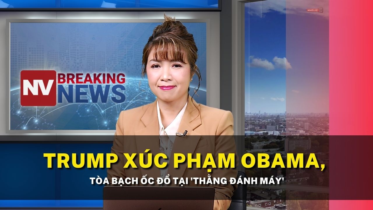 Trump xúc phạm Obama, Tòa Bạch Ốc đổ tại 'thằng đánh máy'