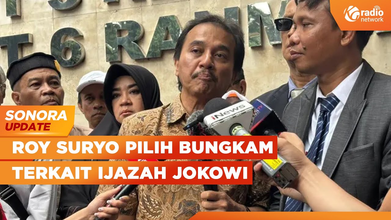 Roy Suryo Pilih Diam saat Diperiksa Dugaan Tudingan Ijazah Palsu Jokowi | SONORA UPDATE