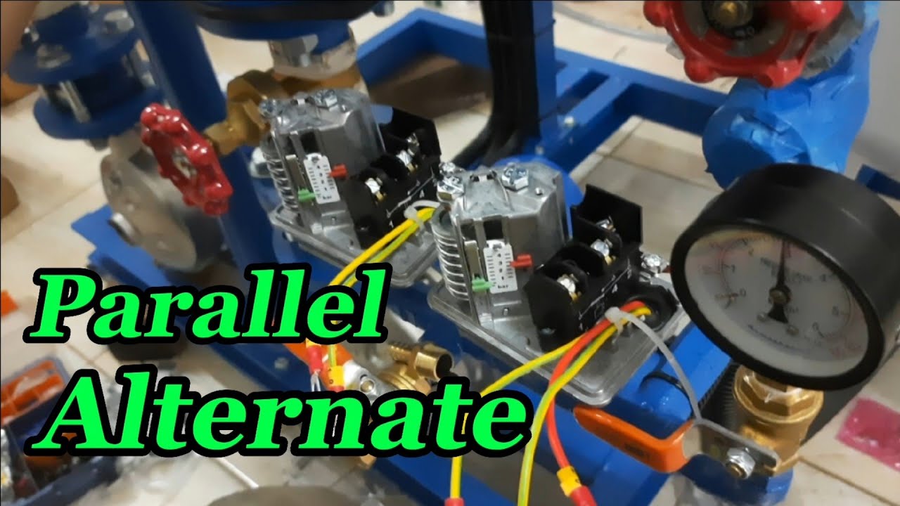 CARA INSTALASI KABEL POMPA BOOSTER PARALLEL ALTERNATE