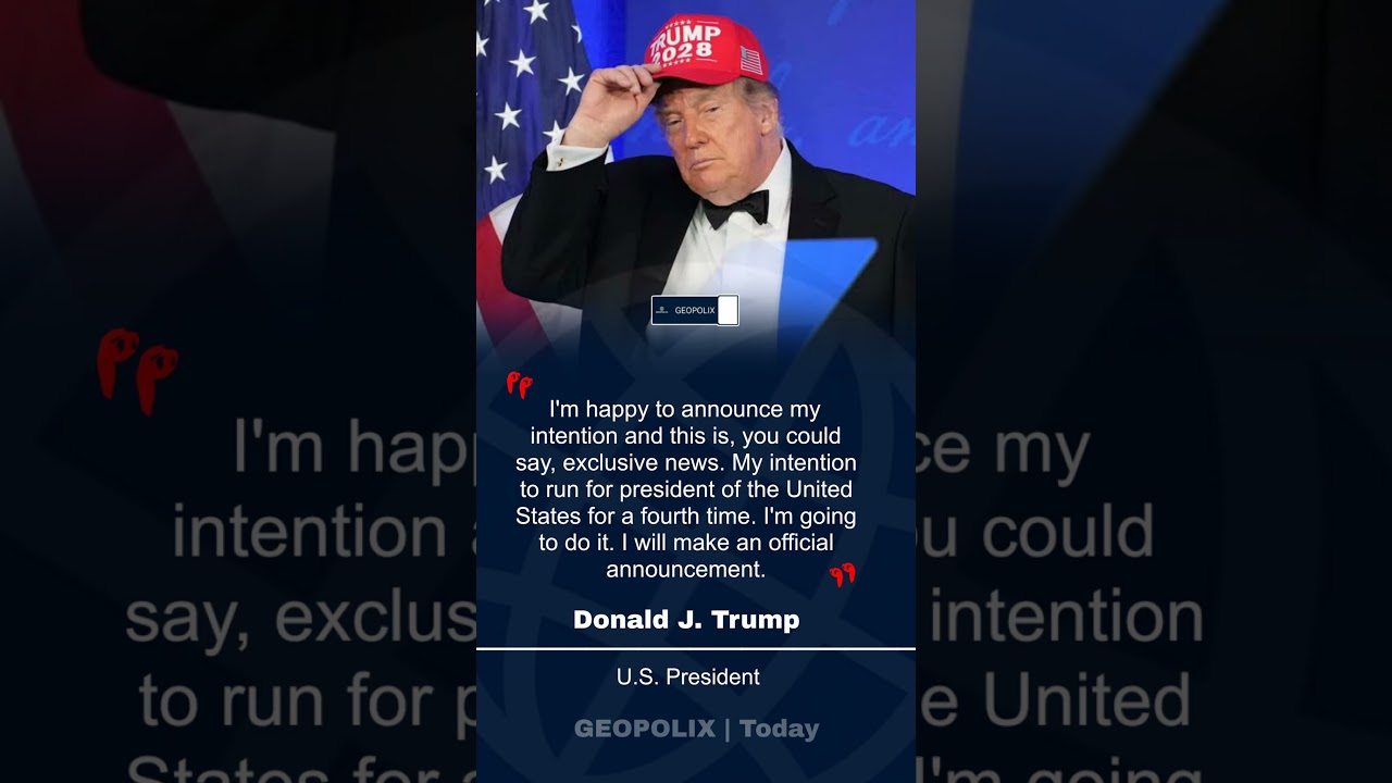 Trump Teases 2028 Re-Election Campaign and Third Term at Rescheduled WHCA Dinner