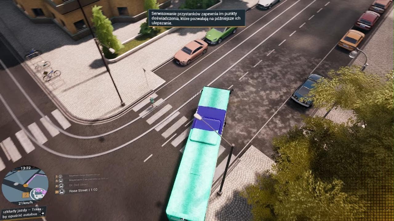 Bus Simulator 21 Linia 47 przejazd Manem Lion's City A37 Część 2