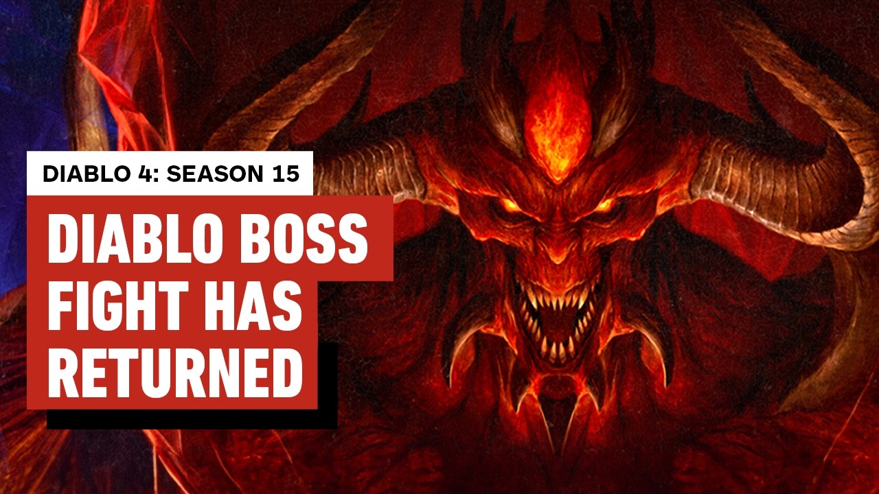 Diablo Himself Returns in Diablo 4 | Season 15 Gameplay