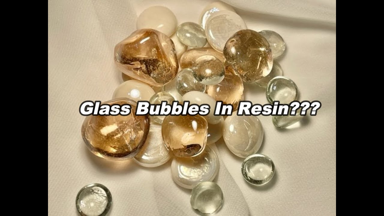#121 Resin Glass Bubbles In A Coaster?? Will It Work??