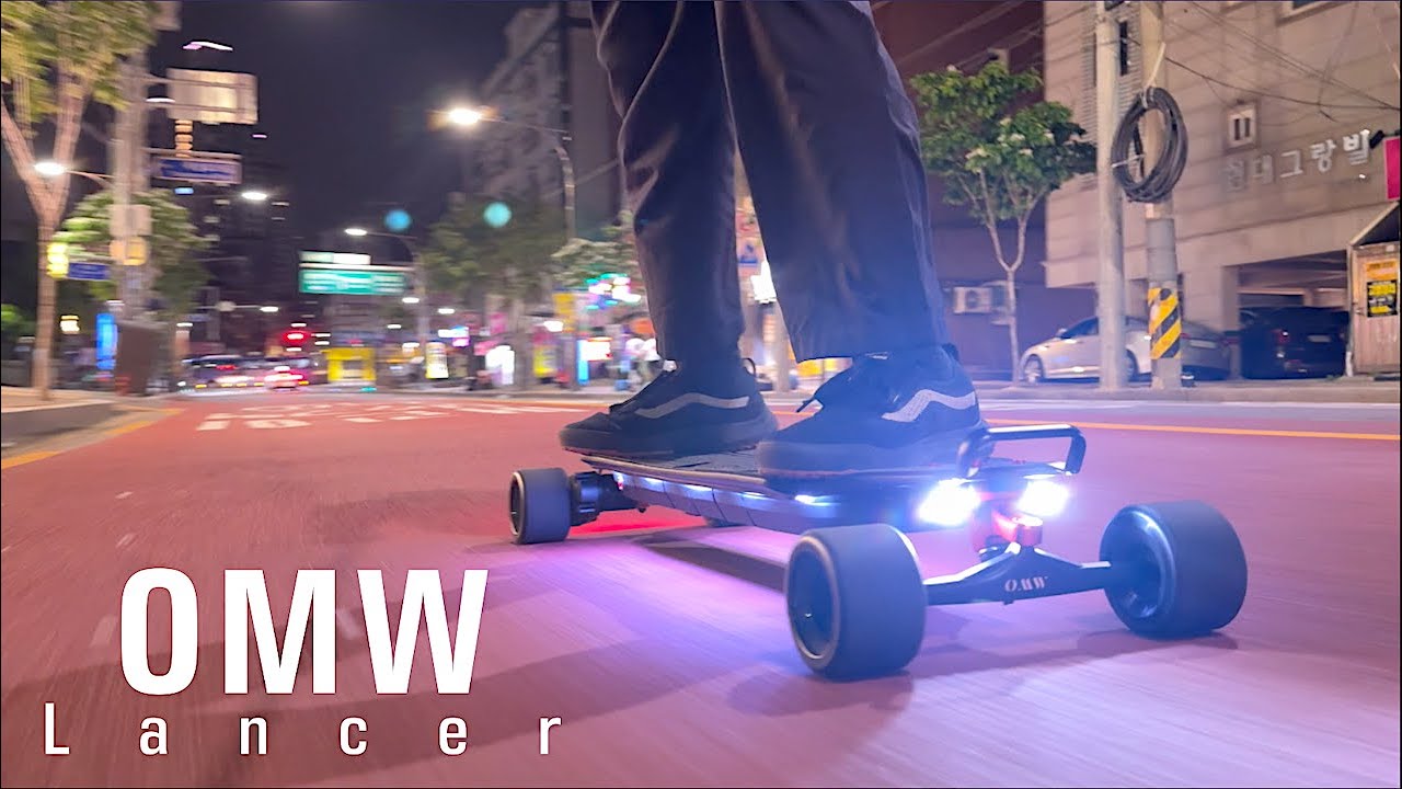 #278 OMW Lancer Wide Deck Electric Longboards - It's the best value board now! [pre-order $699]