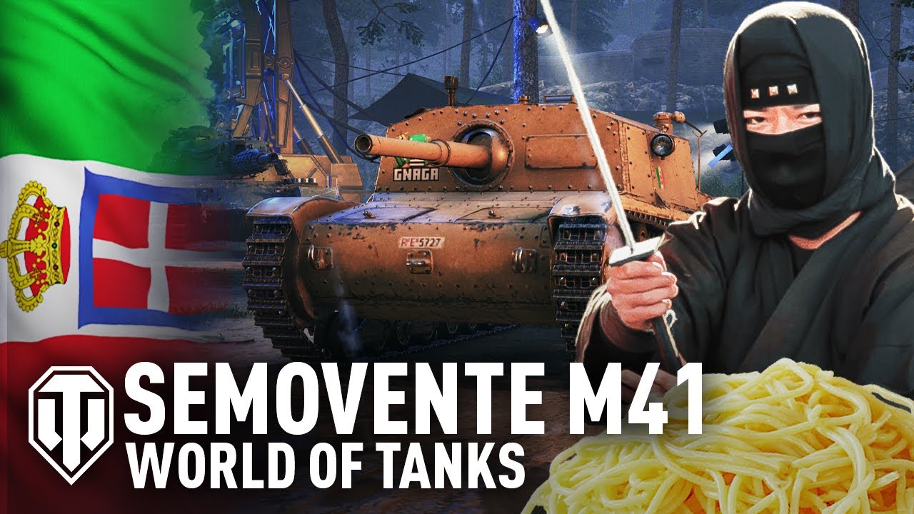PRZYJEMNY NINJA - SEMOVENTE M41 - WORLD OF TANKS